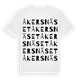 Åkersnäset ordlek t-shirt