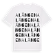 Alängen ordlek t-shirt