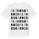 Ålängsgården ordlek t-shirt
