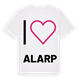 Jag älskar Alarp t-shirt stort tryck
