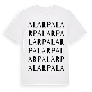 Alarp ordlek t-shirt – ekologisk bomull t-shirt från Pinshirt