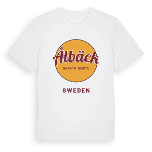 Ålbäck cirkel t-shirt – ekologisk bomull t-shirt från Pinshirt
