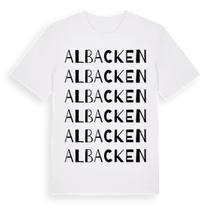 Albacken ordlek t-shirt – ekologisk bomull t-shirt från Pinshirt