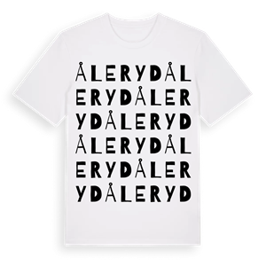 Åleryd ordlek t-shirt – ekologisk bomull t-shirt från Pinshirt
