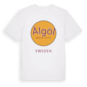 Ålgöl cirkel t-shirt – ekologisk bomull t-shirt från Pinshirt