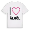 Jag älskar Ålgöl t-shirt stort tryck