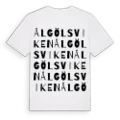 Ålgölsviken ordlek t-shirt