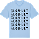 Blue Soul t-shirt med Älgshult ordlek t-shirt