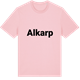 Pink Cotton t-shirt med Alkarp fetstil t-shirt