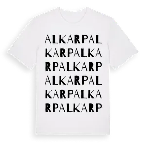 Alkarp ordlek t-shirt – ekologisk bomull t-shirt från Pinshirt