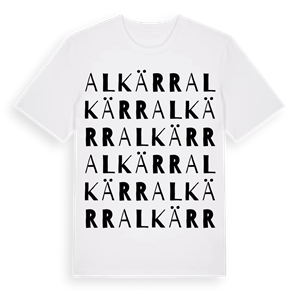 Alkärr ordlek t-shirt – ekologisk bomull t-shirt från Pinshirt