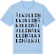 Blue Soul t-shirt med Älkullen ordlek t-shirt