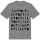 Mid Heather Gray t-shirt med Älmtomta ordlek t-shirt