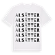 Alsätter ordlek t-shirt