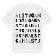 Alstugan ordlek t-shirt