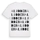 Aludden ordlek t-shirt