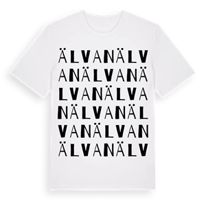 Älvan ordlek t-shirt – ekologisk bomull t-shirt från Pinshirt