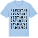 Blue Soul t-shirt med Älvestad ordlek t-shirt