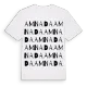 Amnada ordlek t-shirt