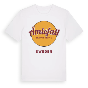 Ämtefall cirkel t-shirt – ekologisk bomull t-shirt från Pinshirt