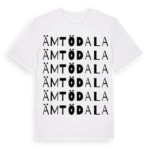 Ämtödala ordlek t-shirt – ekologisk bomull t-shirt från Pinshirt