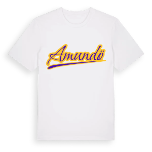 Amundö baseball t-shirt – ekologisk bomull t-shirt från Pinshirt