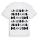 Amundö ordlek t-shirt