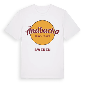 Ändbacka cirkel t-shirt – ekologisk bomull t-shirt från Pinshirt
