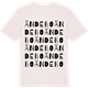 Vintage White t-shirt med Ändebo ordlek t-shirt