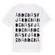 Åndenäsfjärden ordlek t-shirt