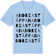 Blue Soul t-shirt med Andreastäppan ordlek t-shirt