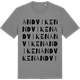Mid Heather Gray t-shirt med Andviken ordlek t-shirt
