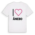 Jag älskar Ånebo t-shirt stort tryck