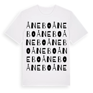 Ånebo ordlek t-shirt – ekologisk bomull t-shirt från Pinshirt