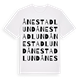 Ånestadlund ordlek t-shirt