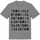 Mid Heather Gray t-shirt med Ängbacken ordlek t-shirt