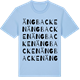 Blue Soul t-shirt med Ängbacken ordlek t-shirt