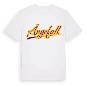 Ängefall baseball t-shirt – ekologisk bomull t-shirt från Pinshirt