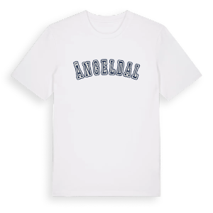 Ängeldal college t-shirt – ekologisk bomull t-shirt från Pinshirt