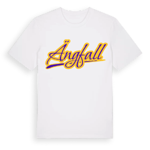 Ängfall baseball t-shirt – ekologisk bomull t-shirt från Pinshirt