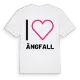 Jag älskar Ängfall t-shirt stort tryck
