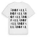 Ängfall ordlek t-shirt
