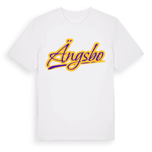 Ängsbo baseball t-shirt – ekologisk bomull t-shirt från Pinshirt