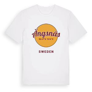 Ängsnäs cirkel t-shirt – ekologisk bomull t-shirt från Pinshirt