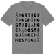 Mid Heather Gray t-shirt med Ängstuguängen ordlek t-shirt