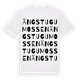 Ängstugumossen ordlek t-shirt