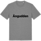 Mid Heather Gray t-shirt med Ängudden fetstil t-shirt