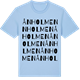 Blue Soul t-shirt med Ånholmen ordlek t-shirt