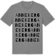 Mid Heather Gray t-shirt med Anneberg ordlek t-shirt