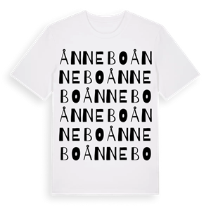 Ånnebo ordlek t-shirt – ekologisk bomull t-shirt från Pinshirt